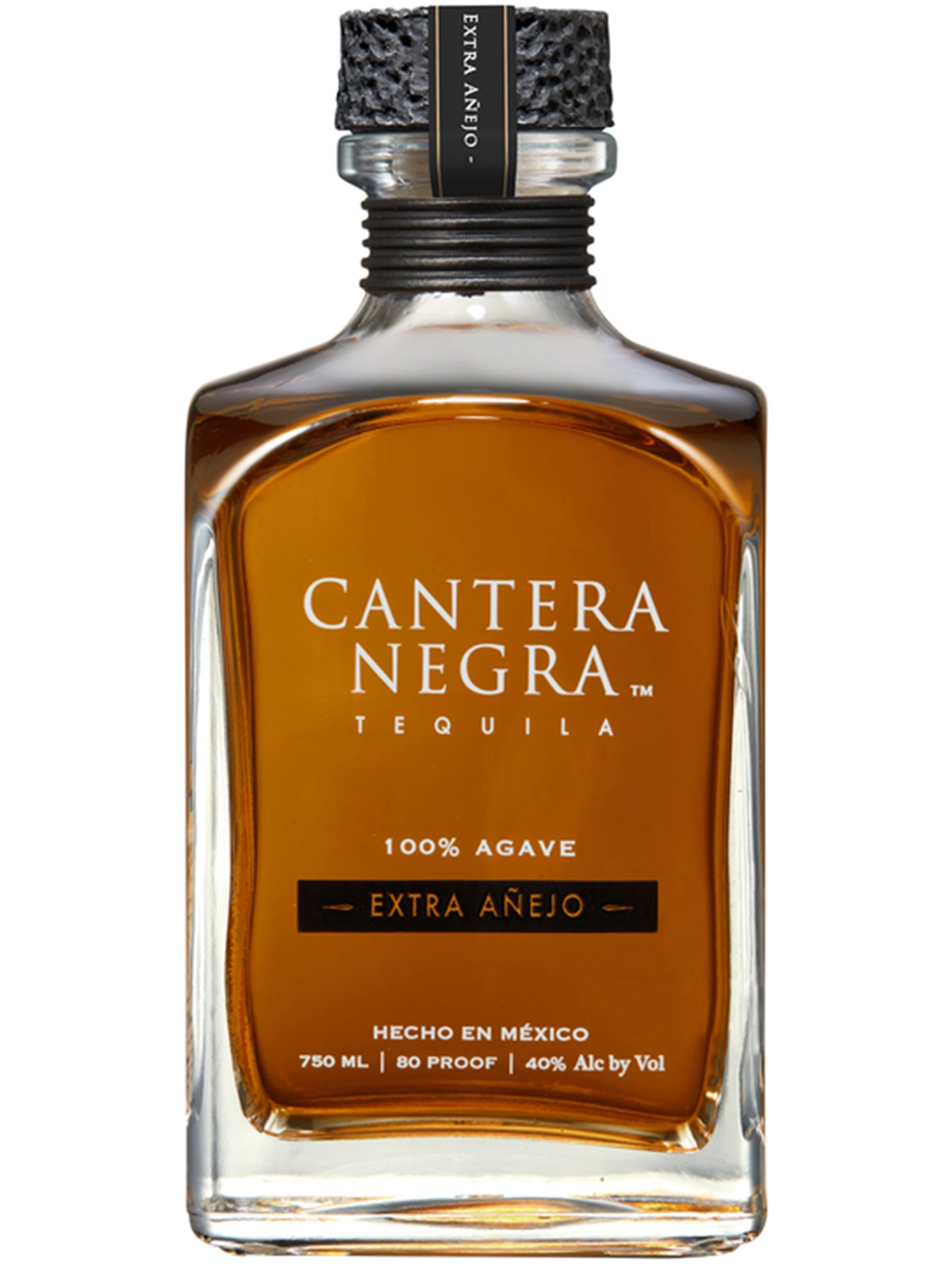 Cantera Negra Extra Anejo Tequila 750ml